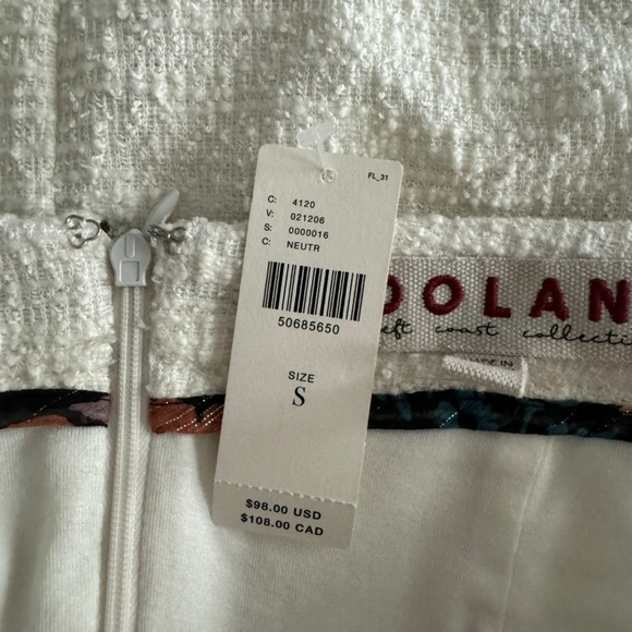 Dolan x Anthropologie - NWT Tulley Textured Mini Skirt Sz S - Picture 10 of 10